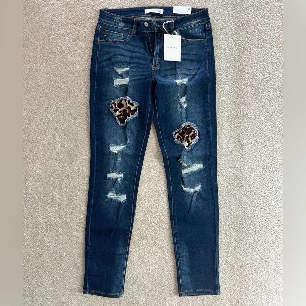 KanCan Mid Rise Ankle Skinny #3